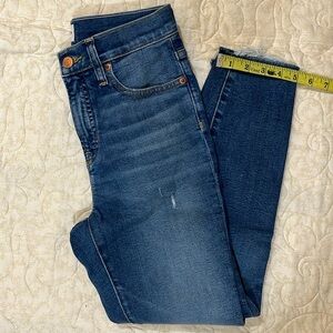 J. Crew, 10-inch rise, Toothpick Skinny, Size 26P